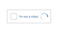 Template for entering captcha I`m not a robot