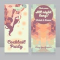 Template for Ladies night party Royalty Free Stock Photo