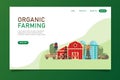 Organic Farming Landing Page Website Template