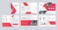 Template layout design with cover page for company profile ,annual report , brochures,proposal , flyers, leaflet, magazine,book co