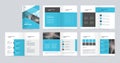 Template layout design with cover page for company profile ,annual report , brochures,proposal , flyers, leaflet, magazine,book co Royalty Free Stock Photo