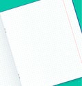 Template notebook for design handmade. Mock up