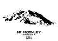Vector illustration of Mt. McKinley