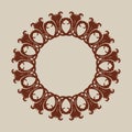 The template pattern for laser cutting decorative panel