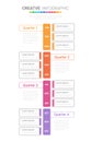 Template presentation 4 quarter, calendar presentation 12 months, Infographic Timeline can be used for workflow, process diagram,