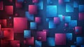 This template is ready to accommodate your text and features an abstract modern squares background Royalty Free Stock Photo
