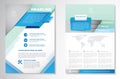 Template vector design for Brochure, AnnualReport, Magazine, Poster, Corporate Presentation, Portfolio, Flyer, infographic, layout Royalty Free Stock Photo