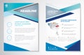 Template vector design for Brochure, AnnualReport, Magazine, Poster, Corporate Presentation, Portfolio, Flyer, infographic, layout Royalty Free Stock Photo