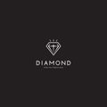 Template vektor logo creatif diamond logo