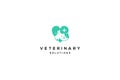 Template veterinary logo design solutions