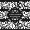 Template wedding invitation.