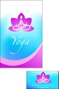 template of yoga brochure