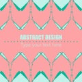Template for your design with absract geometric shapes