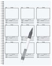 Templates based on the storyboard