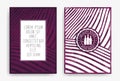 Templates with wine designs. Drawing of rows of vineyards with wine stains. Brochures, posters, invitation cards, promotional Royalty Free Stock Photo