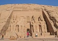 Temple of Abu Simbel Royalty Free Stock Photo