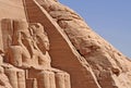 Temple of Abu Simbel Royalty Free Stock Photo