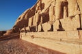 Temple in Abu Simbel, Egypt, Africa Royalty Free Stock Photo