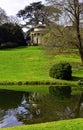 Temple of Ancient Virtue on Elysian Fields in Stowe, Buckinghamshire, UK Royalty Free Stock Photo