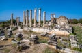 Temple of Aphrodite in Aphrodisias ancient city, Aydin, Turkey Royalty Free Stock Photo