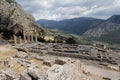 Temple of Apollo at Delphi Royalty Free Stock Photo