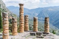 Temple of Apollo Delphi Royalty Free Stock Photo