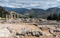 Temple of Apollo at Delphi Royalty Free Stock Photo