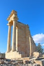 Temple of Apollo Hylates at Kourion, Cyprus Royalty Free Stock Photo