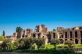 Temple of Apollo Palatinus on Palatine Hill of ancient Rome and Circus Maximus