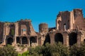 Temple of Apollo Palatinus on Palatine Hill of ancient Rome and Circus Maximus