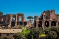 Temple of Apollo Palatinus on Palatine Hill of ancient Rome and Circus Maximus