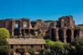 Temple of Apollo Palatinus on Palatine Hill of ancient Rome and Circus Maximus