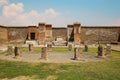 Temple of Apollo. The Ruins of Pompeii, Italy Royalty Free Stock Photo