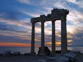 Temple of Apollo, Side, Turkey Royalty Free Stock Photo