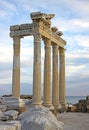 Temple of Apollo in Side, Turkey Royalty Free Stock Photo