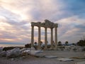 Temple of Apollo, Side, Turkey Royalty Free Stock Photo