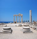 The Temple of Apollo, Side, Turkey Royalty Free Stock Photo