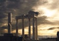 Temple of Apollo in Side Royalty Free Stock Photo