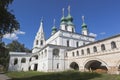 Temple of Archangel Michael in St. Michael the Archangel monastery in the city of Veliky Ustyug in Vologda region Royalty Free Stock Photo