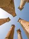 Temple of Artemis, Jerash Royalty Free Stock Photo