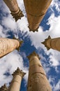 Temple of Artemis in Jerash, Jordan Royalty Free Stock Photo