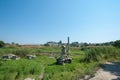 The ruins of the temple of Artemis, one of the seven wonders of the ancient world. Selcuk, Turkey, our days