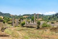 Temple of Artemis Ruins in Sardes Royalty Free Stock Photo