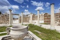 The Temple Of Artemis At Sardis. Salihli, Manisa - TURKEY Royalty Free Stock Photo