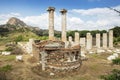 The Temple Of Artemis At Sardis. Salihli, Manisa - TURKEY Royalty Free Stock Photo