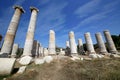 The Temple of Artemis Sart ancient Sardis Royalty Free Stock Photo