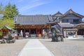 Tokyo, Japan, Asakusa Kannon temple. The sanctuary of Asakusa Jinja Shrine. Royalty Free Stock Photo