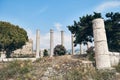Temple of Astarte at Byblos Royalty Free Stock Photo