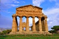 The Temple of Athena Paestum Italy Royalty Free Stock Photo