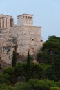 Temple of Athena Nike at Acropolis Royalty Free Stock Photo